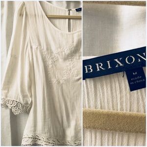 Brixon Ivy Lace Detail Blouse